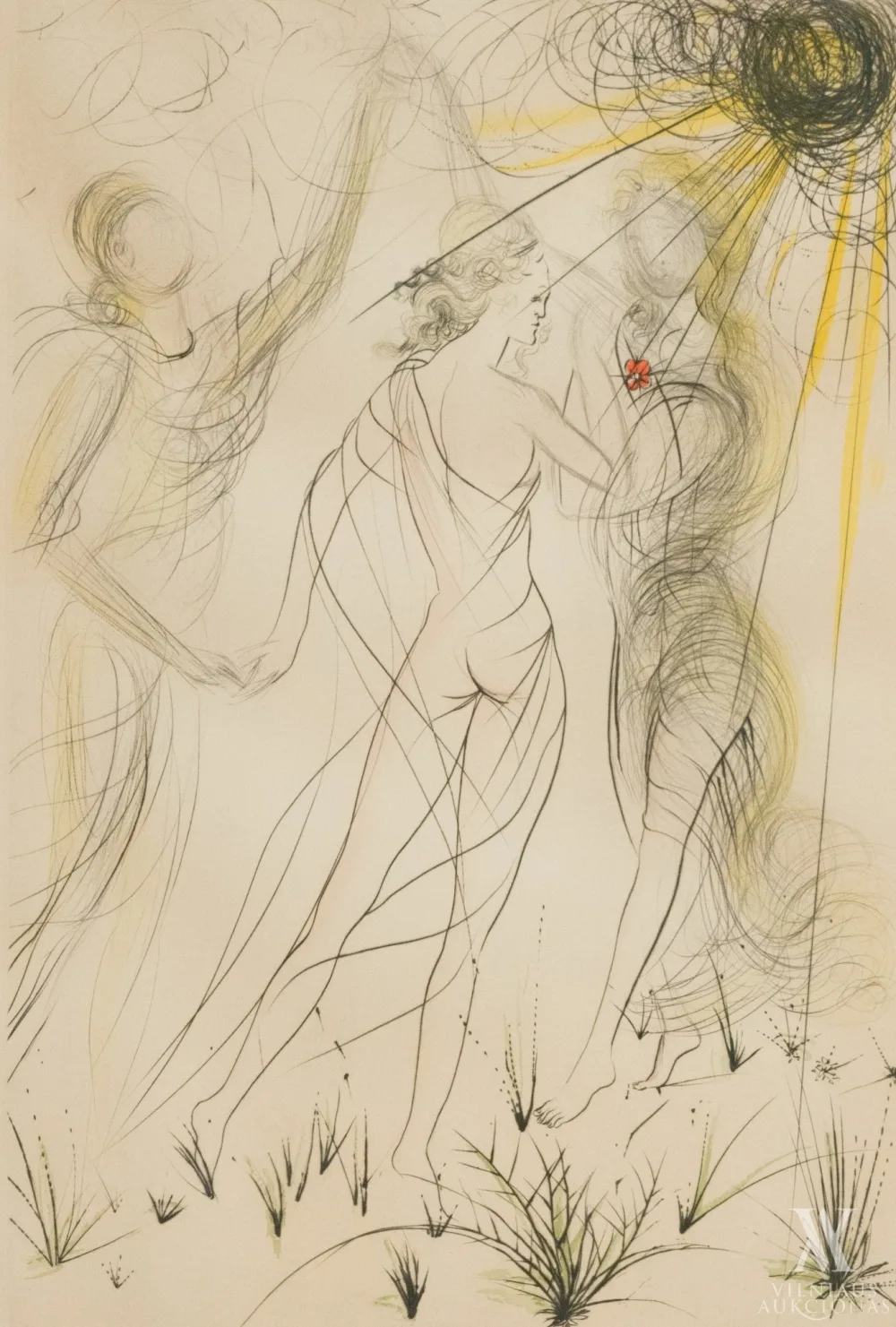 Salvadoras Dali (Salvador Dali) – Suite mythologique nouvelle. Le printemps | Pavasaris