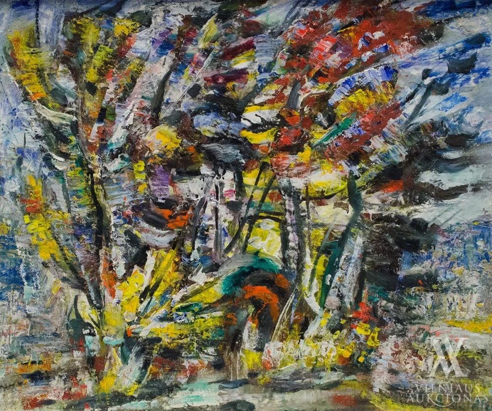 Adomas Galdikas – Rudeninis peizažas