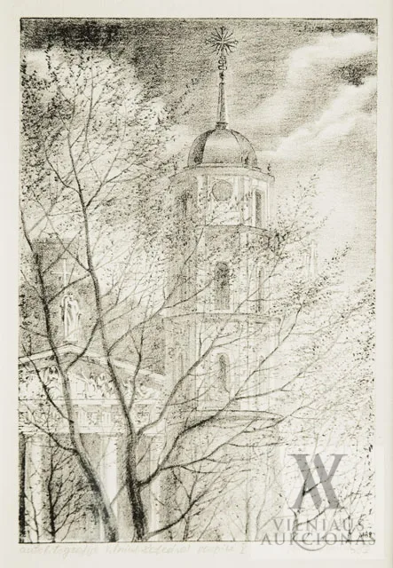 Saulius Ikamas – Vilnius. Katedros varpinė V