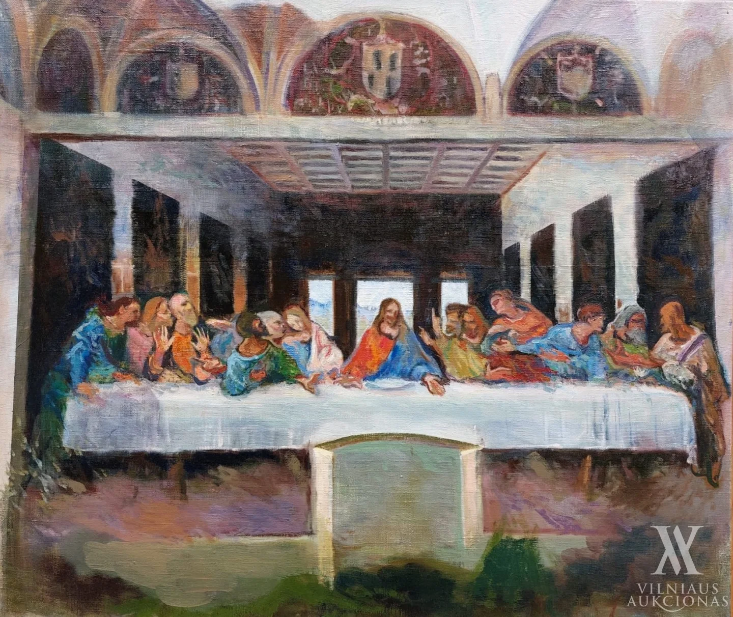 Indrė Ercmonaitė – Paskutinė vakarienė (laisva kopija)