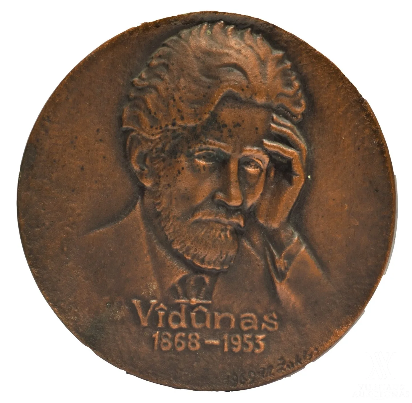 Vladas  Žuklys – Bareljefas „Vidūnas 1868–1953“