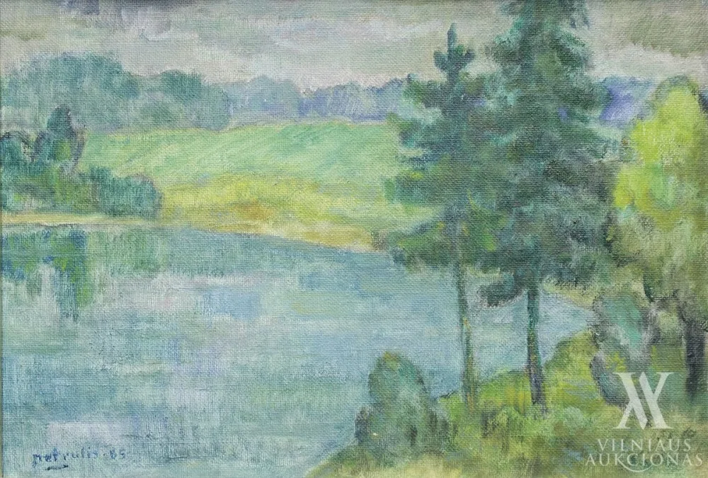Algirdas Petrulis – Dvi eglės