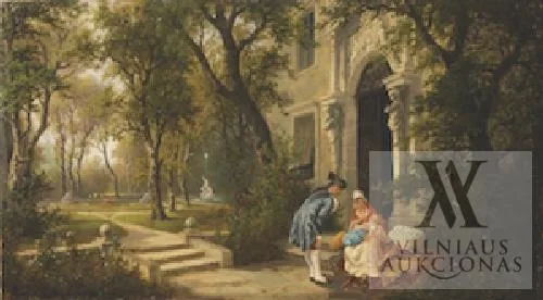 Josephas Burgaritzkis (Joseph Burgaritzki) – Scena parke (Žindyvė)