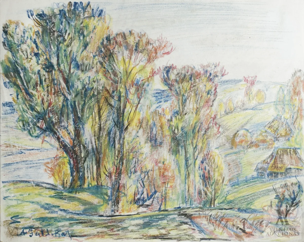 Adomas Galdikas – Peizažas