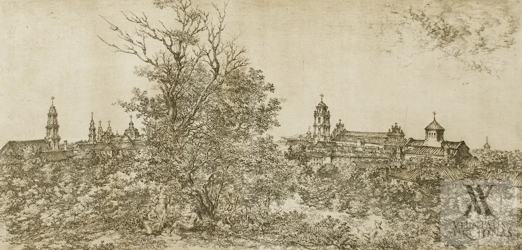 Leonas Lagauskas – Iš ciklo „Vilnius”III