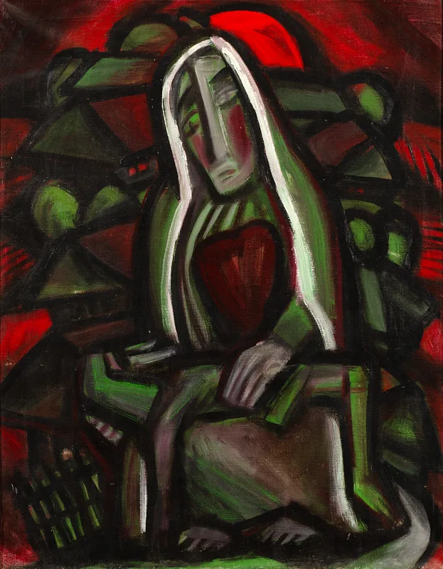 Autorius  Nežinomas – Natiurmortas su Pieta