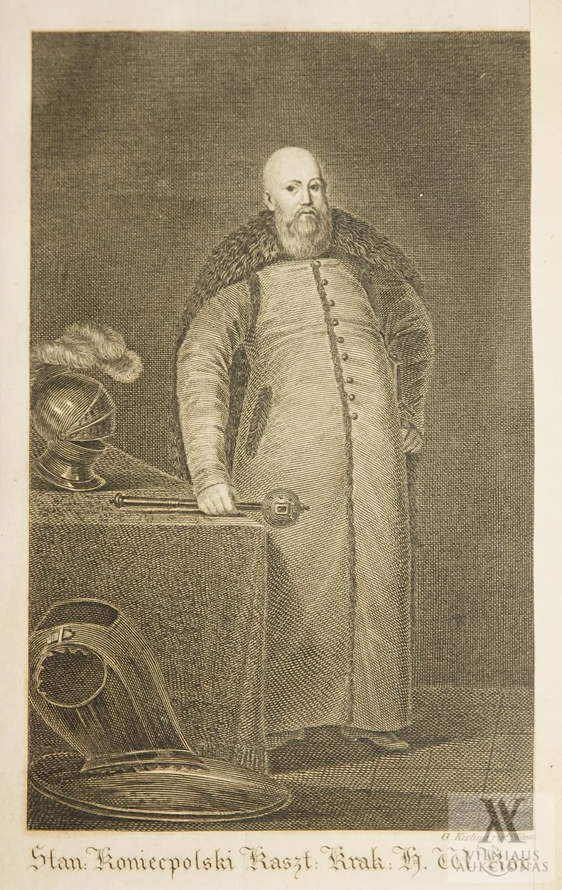 Gotlybas Kislingas (Gottlieb Kißling) – Stanislovas Koniecpolskis (1591-1646) Stan: Koniecpolski Kaszt: Krak: H. TA. Kor: