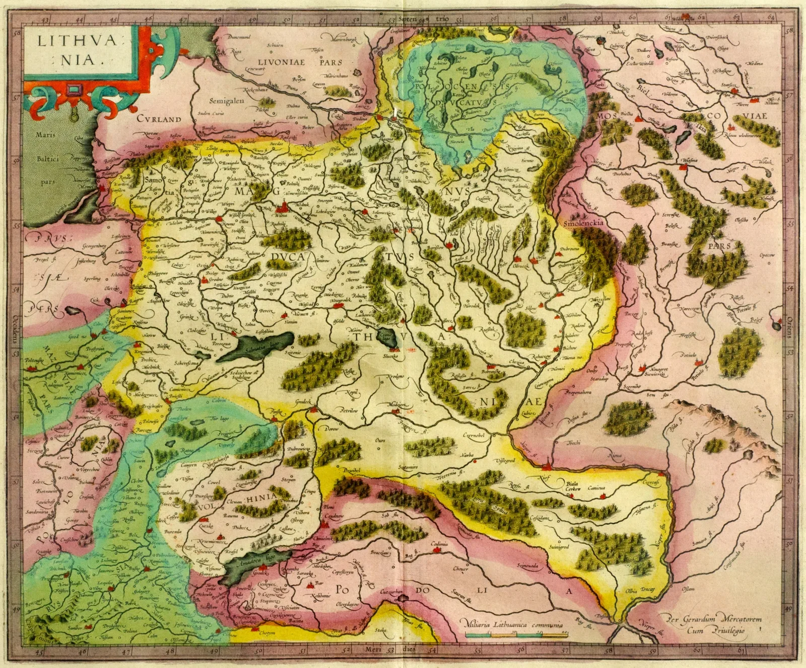Gerardus Mercatorius (Gerardus Mercator) – Lietuva | Lithvania
