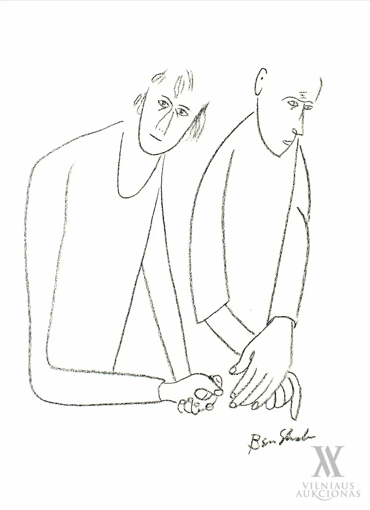 Ben Shahn – Dvi figūros