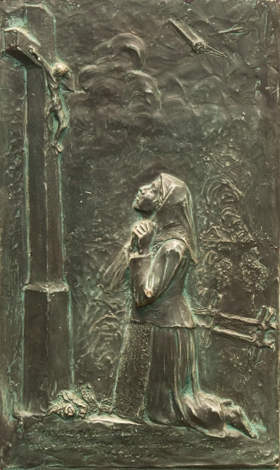 Juozas Zikaras – Plaketė „Malda“