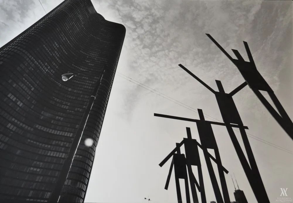 Algimantas Kezys – Exhibition of Sculptures and Lake Point Tower, Chicago
