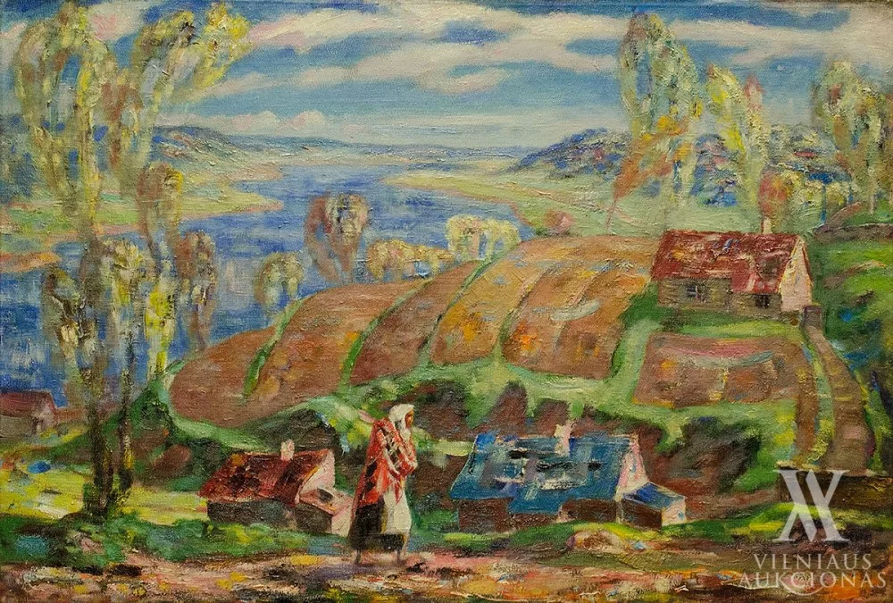 Adomas Galdikas – Ruduo prie Nemuno