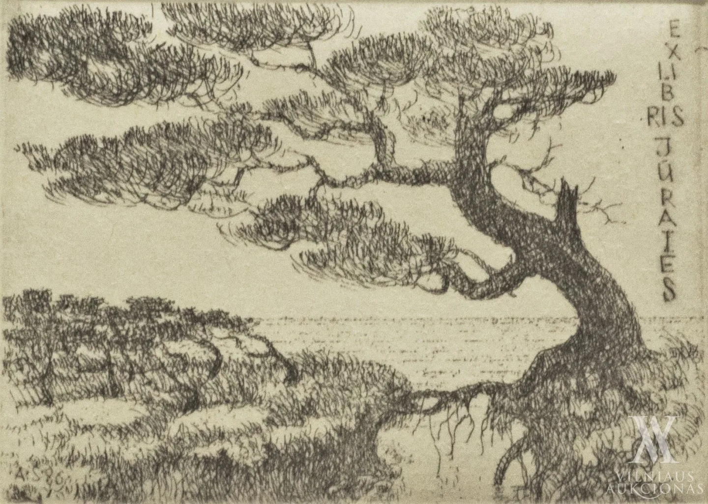 Algimantas Švėgžda – Exlibris Jūratės