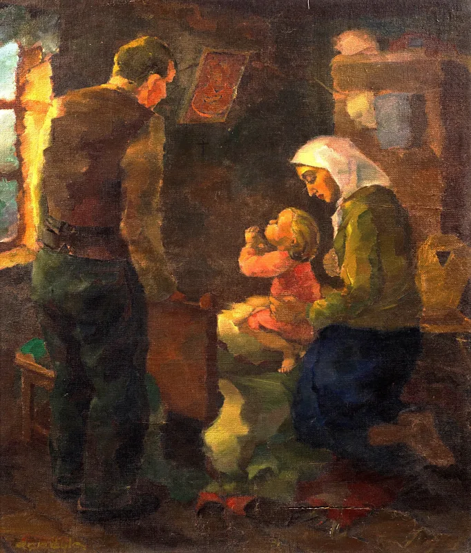 Juozas Olinardas Penčyla – Malda [prieš miegą]. Diplominis darbas