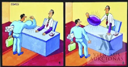 Vladimiras Skrebnevskis – Karikatūra Nr. 2
