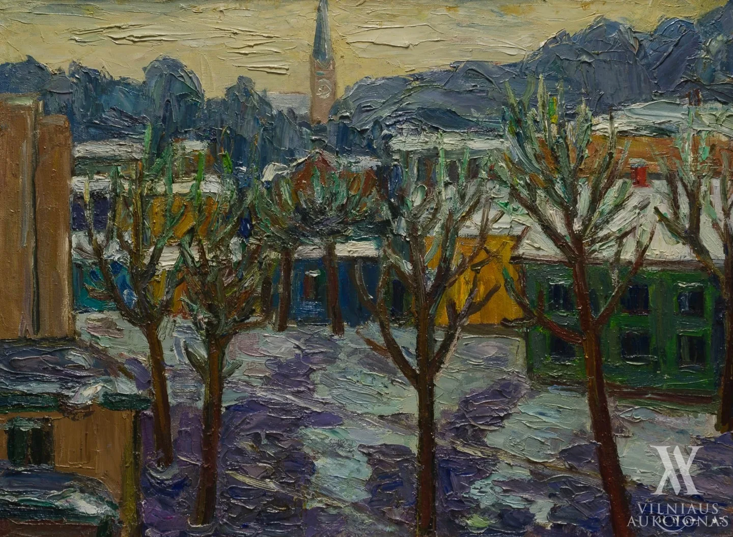 Kazys Naruševičius – Žiema Palangoje
