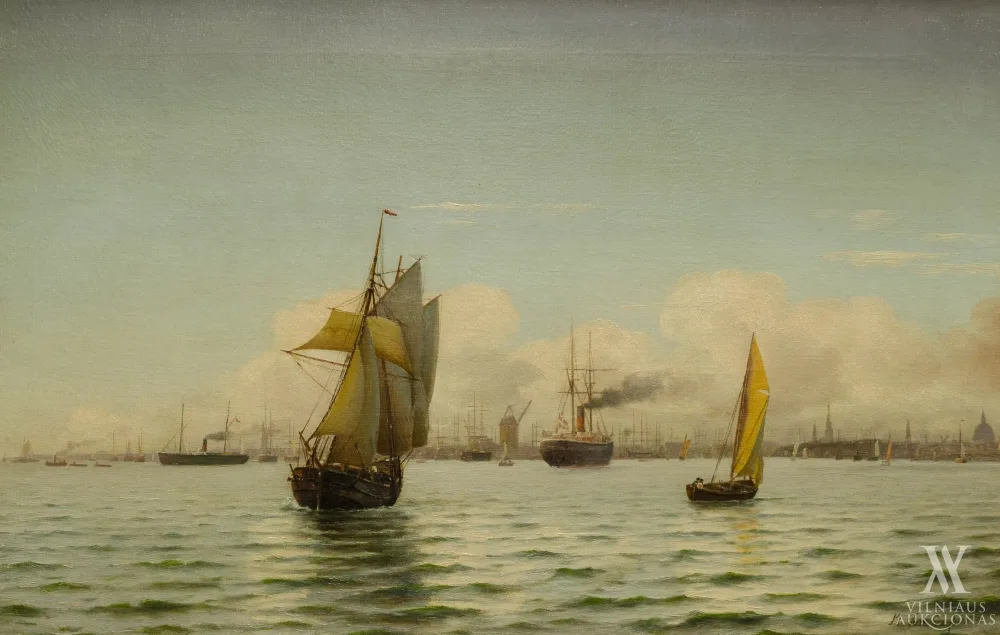 Michel Thomas Séraphin Van Cuyck – Uosto panorama