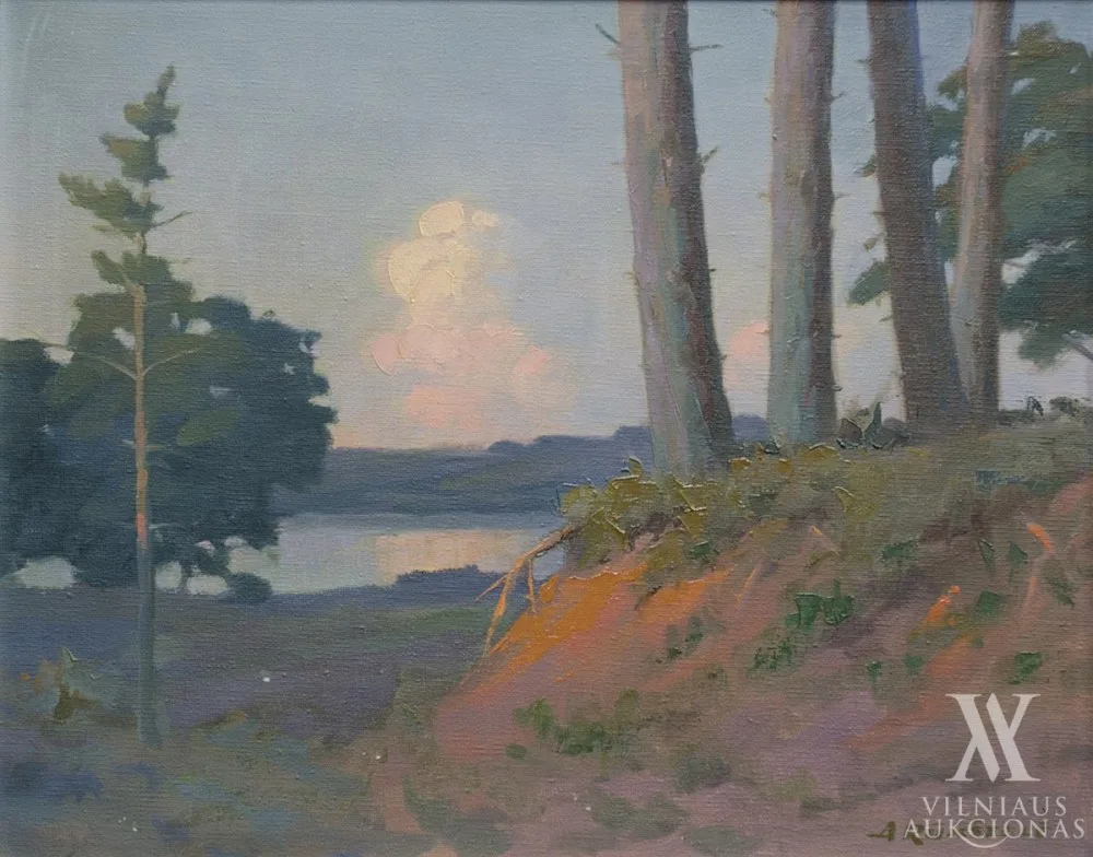 Antanas Rūkštelė – Prie ežero