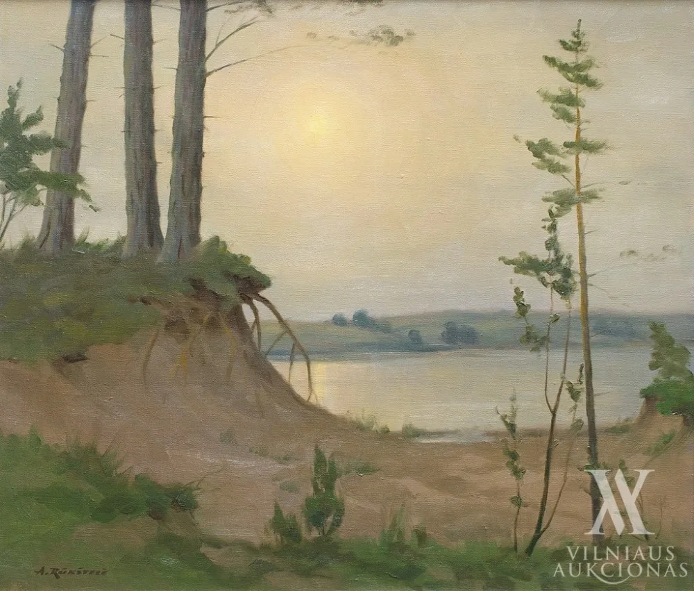 Antanas Rūkštelė – Vakarėjant