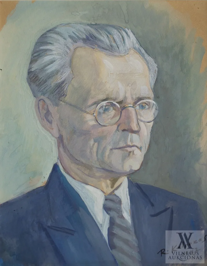 Rimtas Kalpokas – Karolio Račkausko-Vairo (1882-1970) portretas