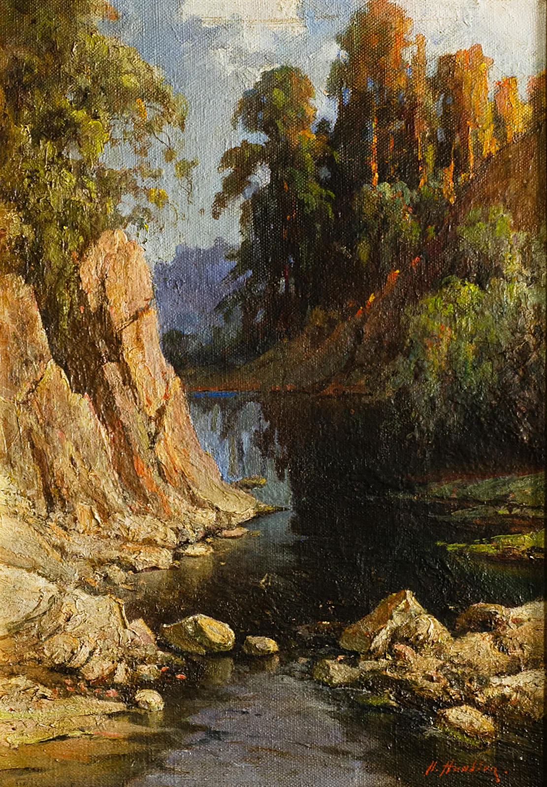 Jalmaras Hansonas (Hjalmar Hansson, Гансон) – Upeliukas Alpėse (Le ruisseau)