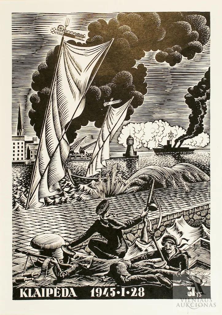 Vladas Drėma – Klaipėda. 1945.I.28.