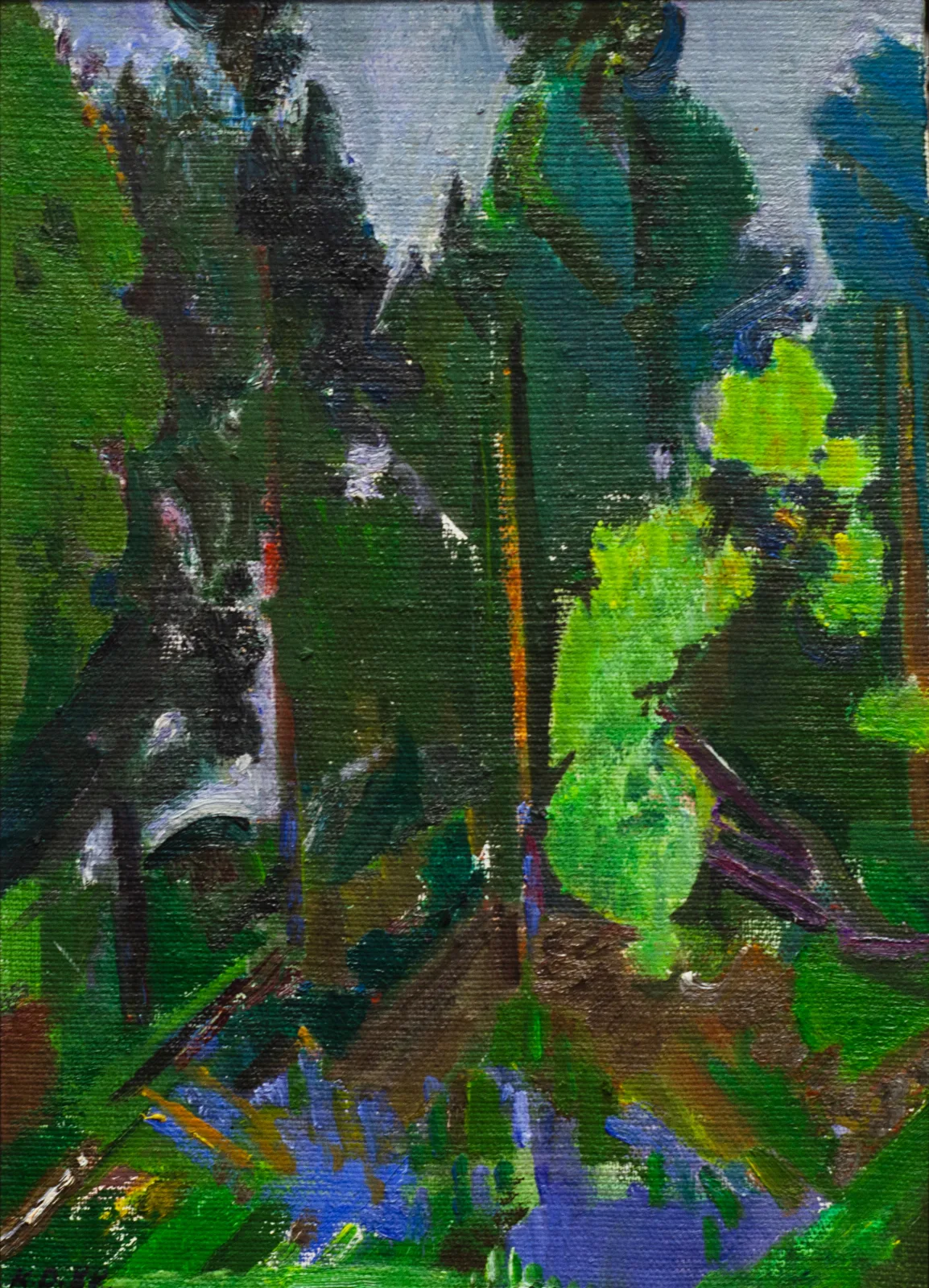 Kostas Dereškevičius – Merkinė. Miškas