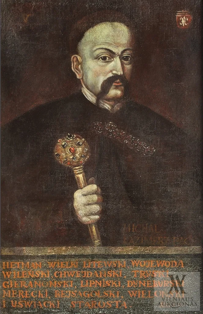 Autorius Nežinomas (Lietuva) – Mykolo Kazimiero Paco (1624-1682) portretas