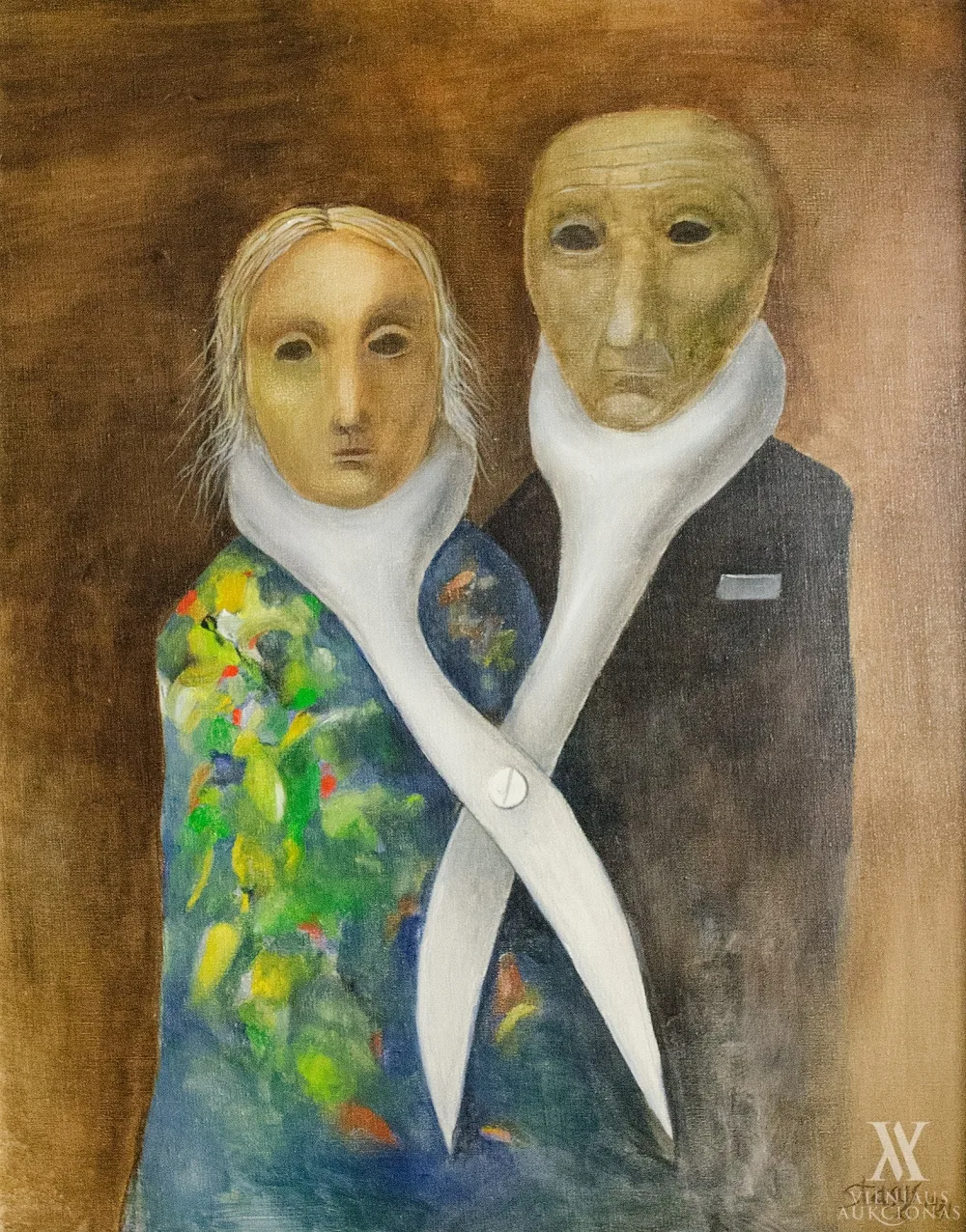 Stasys Eidrigevičius – Dvigubas portretas