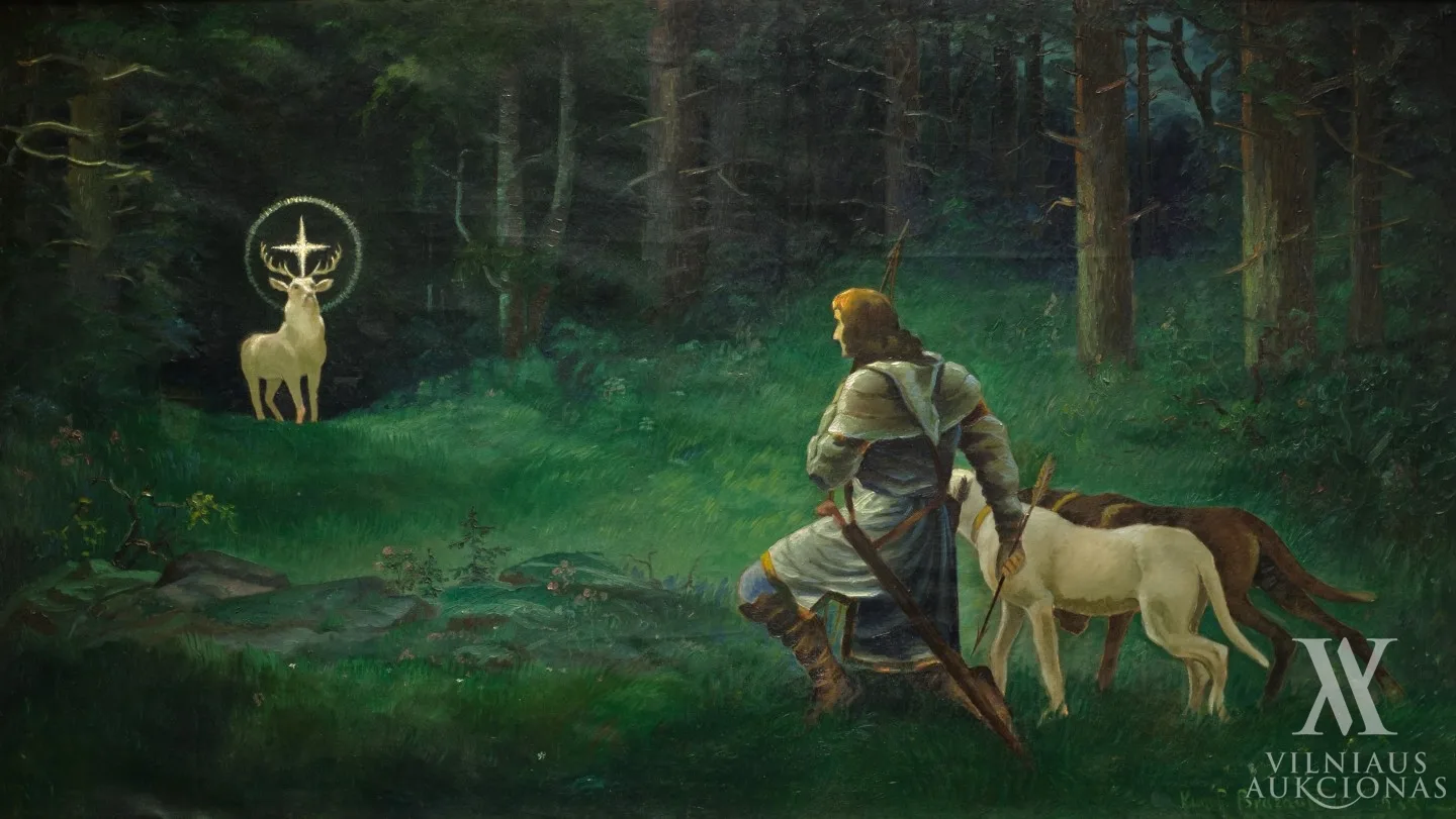 Pijus Brazauskas – Šv. Huberto vizija
