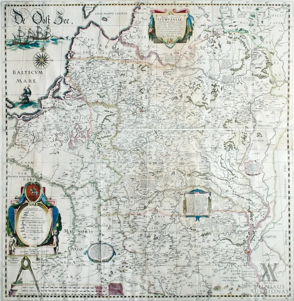 Mikalojus Kristupas Radvila Našlaitėlis (užsakovas) – Magni Ducatus Lithuaniae caeterarumque regionum illi adiacentium exacta descriptio