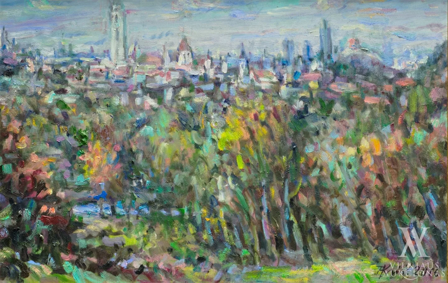Antanas Kmieliauskas – Vilniaus panorama