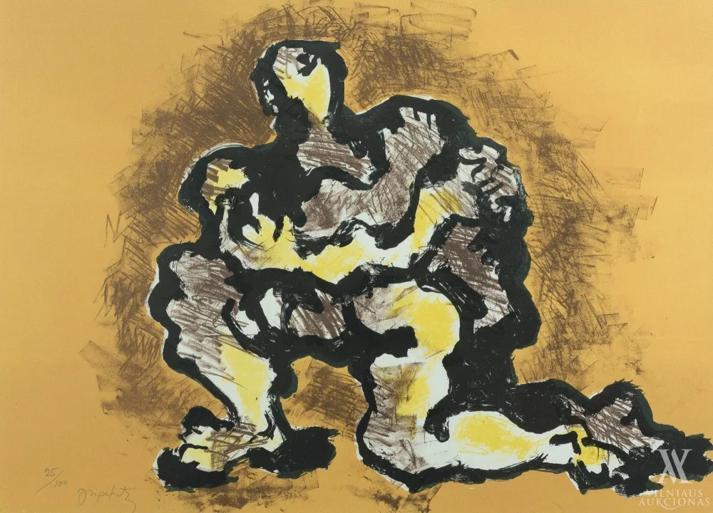 Jacques Lipchitz – Klūpanti figūra