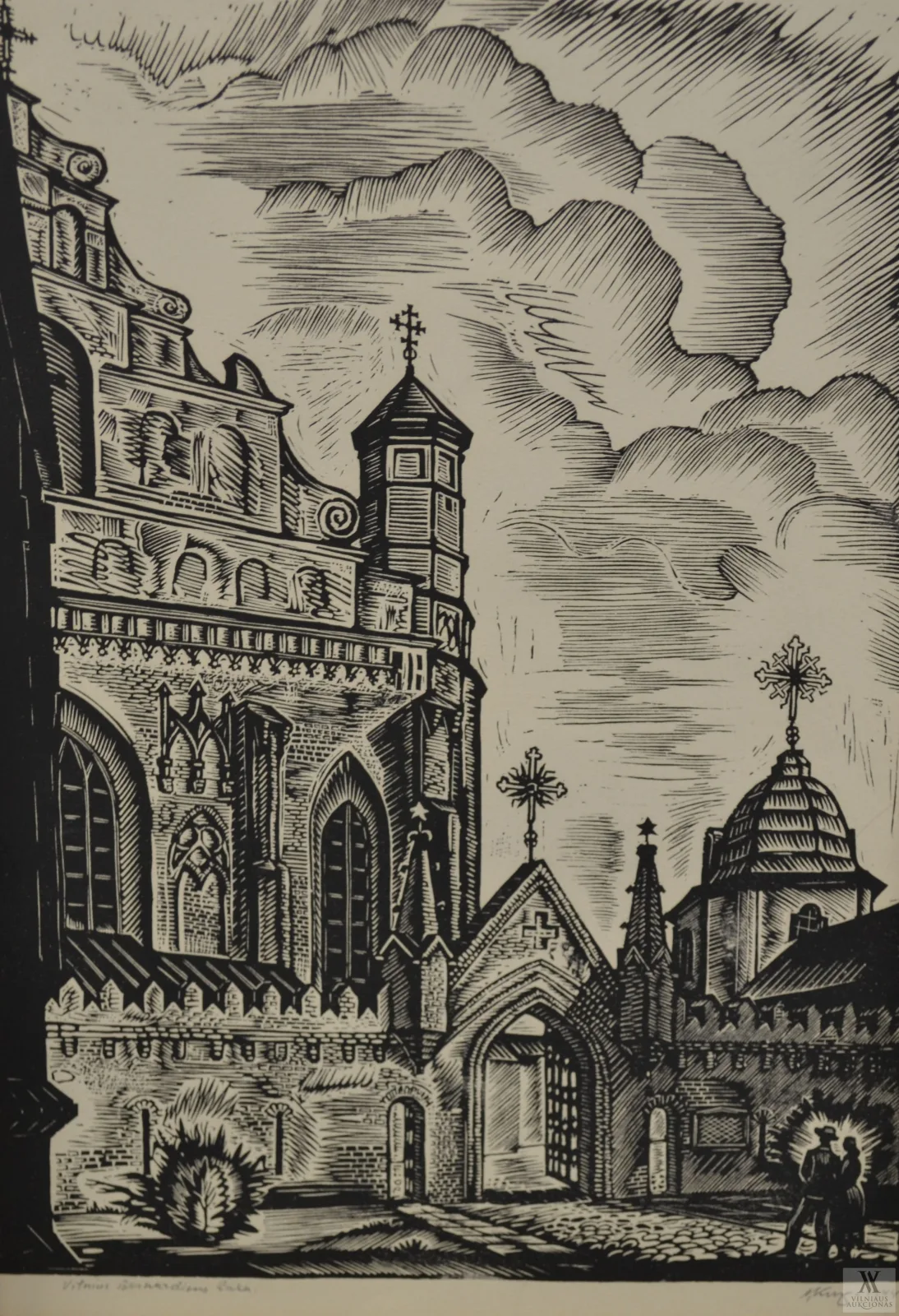 Jonas Kuzminskis – Vilnius. Bernardinų bažnyčia