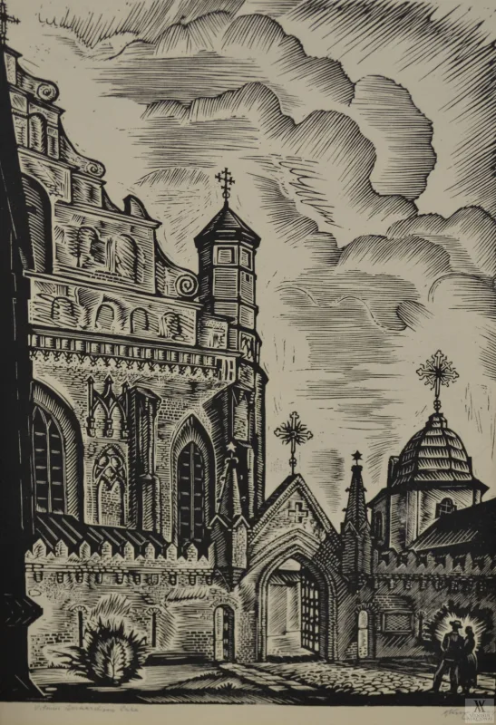 Jonas Kuzminskis – Vilnius. Bernardinų bažnyčia