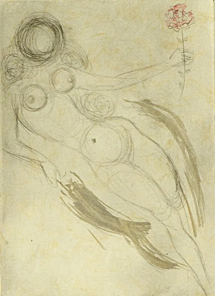 Salvadoras Dali – Petits nus Ronsard, iš ciklo „Les Amours de Cassandre”