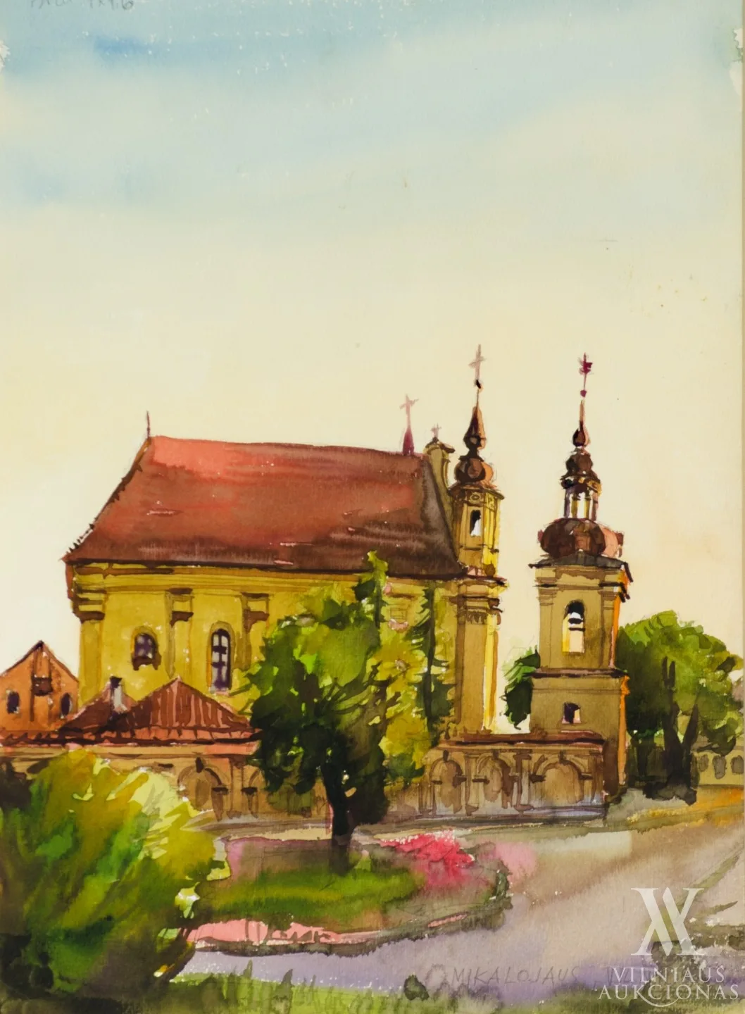 Antanas Krištopaitis – Šv. Mykolo bažnyčia Vilniuje