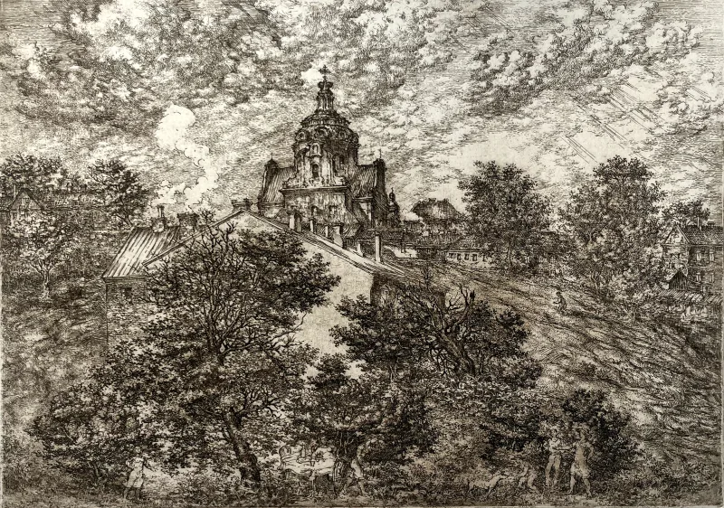 Leonas Lagauskas – Iš ciklo „Vilnius” III
