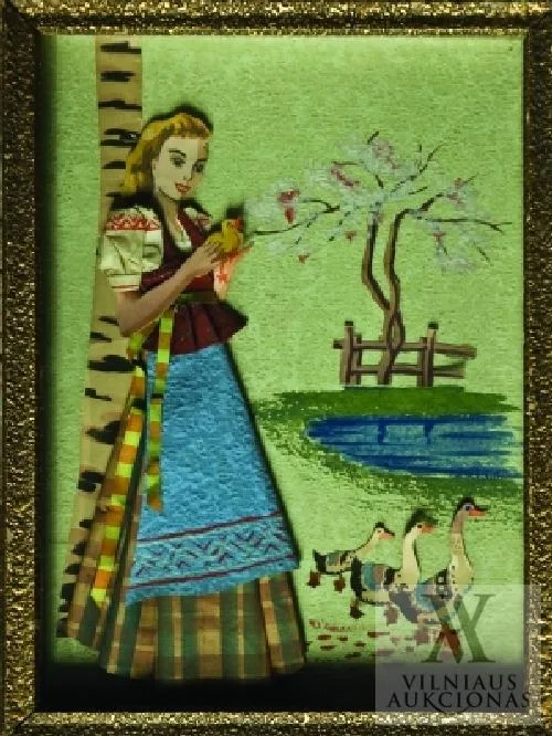 Autorius Nežinomas – Lietuvaitė ir žąsys