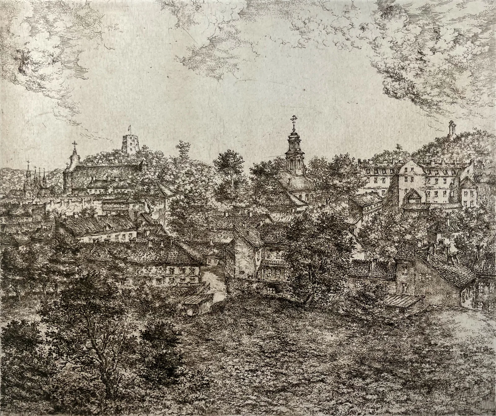 Leonas Lagauskas – Iš ciklo „Vilnius” II