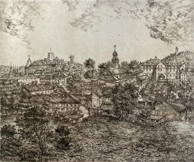 Leonas Lagauskas – Iš ciklo „Vilnius” II