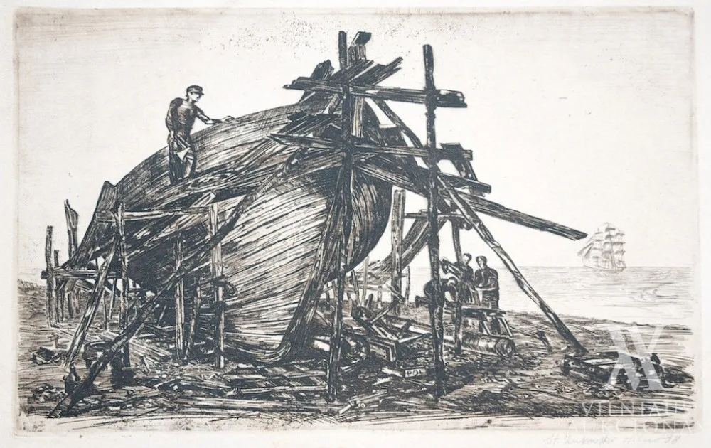 Stanisław Żukowski – Laivo statyba