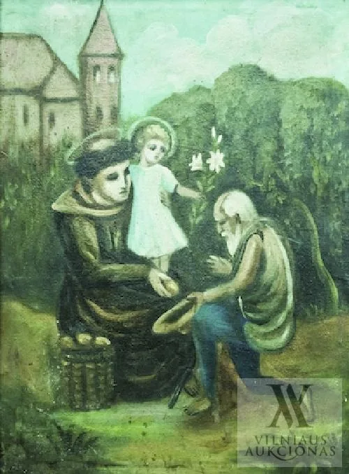 Autorius Nežinomas – Šventasis su vaiku