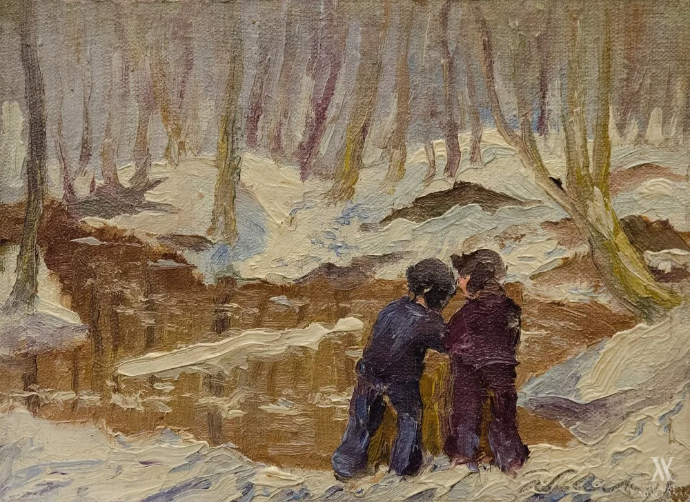 Jonas Vaitys – Vaikai žiemą