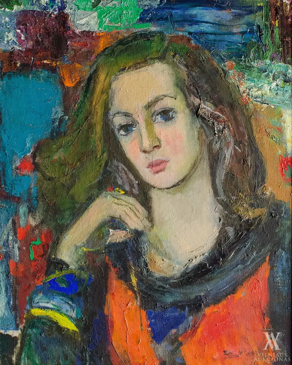 Bronė Mingilaitė-Uogintienė – Merginos portretas