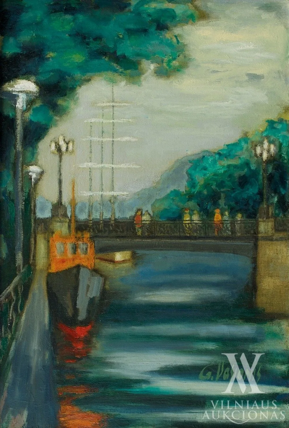 Gintautas  Vasionis – Klaipėda. Biržos tiltas