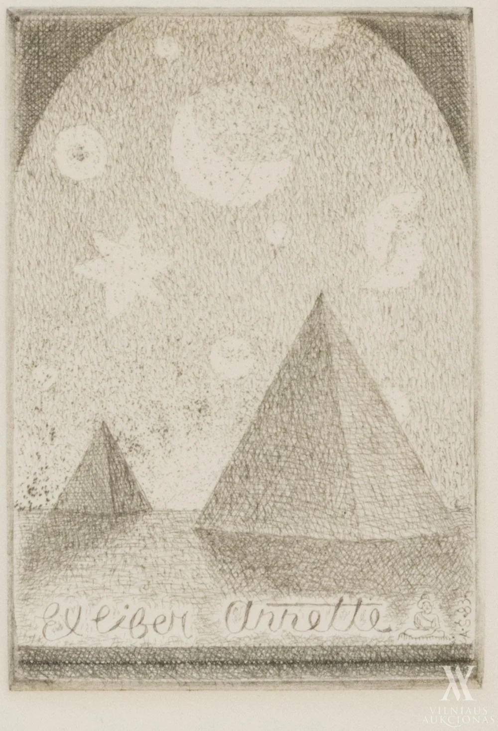 Algimantas Švėgžda – Anetos ex libris
