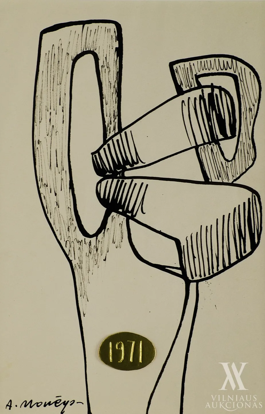 Antanas Mončys – 1971 