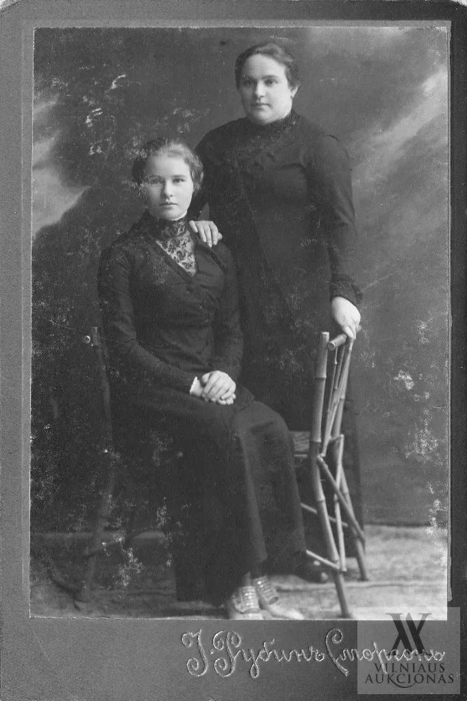 J. O. Rubin – Dvigubas portretas (cabinet portrait)