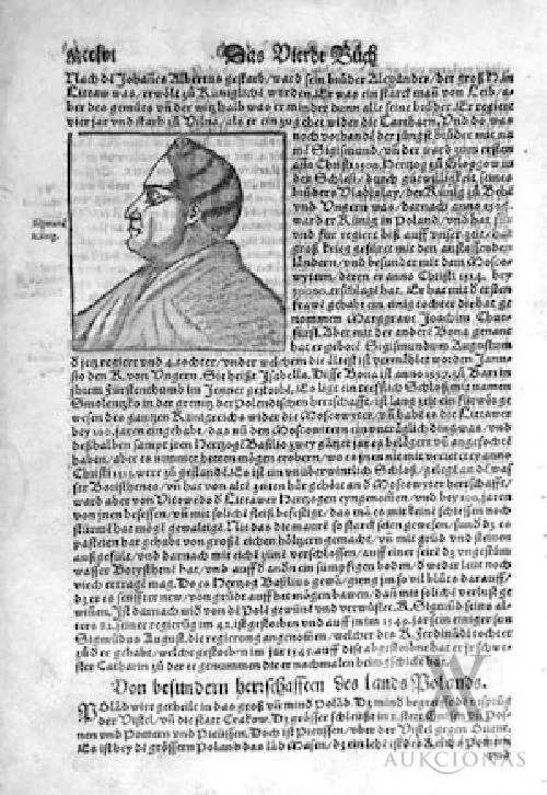 Hansas Holbeinas jaunesnysis (Hansas Holbein) – Sigismundus Rex (Žygimanto Senojo (1467 - 1548) - Lenkijos karaliaus ir Lietuvos didžiojo kuniaikščio portretas)